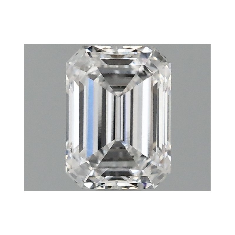 Diament laboratoryjny bezbarwny szlif szmaragdowy, 1.1ct, VVS2, D, IGI LG715533519